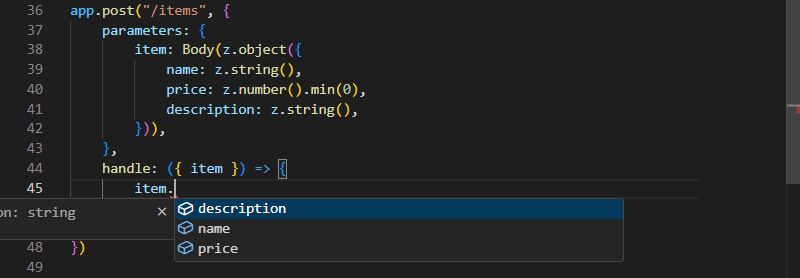 Typed Route Parameters
